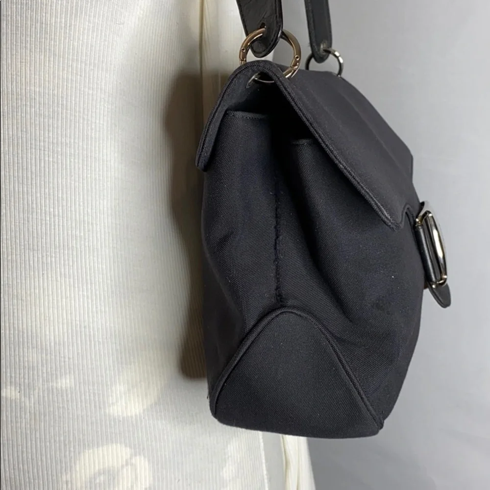 Salvatore Ferragamo Vara Black Shoulder Bag